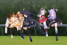 【神アプデ】『ウマ娘』が「横画面レース」に対応！向こう正面カメラ、枠番の横並びに「競馬中継みたいで感動！」の声 画像