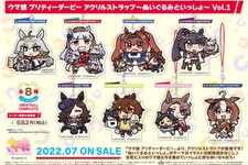 『ウマ娘』新グッズ「ぬいぐるみといっしょ」シリーズ公開！“親友のぬいぐるみ”と過ごすウマ娘たちを新規描き起こし 画像