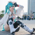 初音ミク／猫宮ハルナ（X：@Hapinachan_cos）